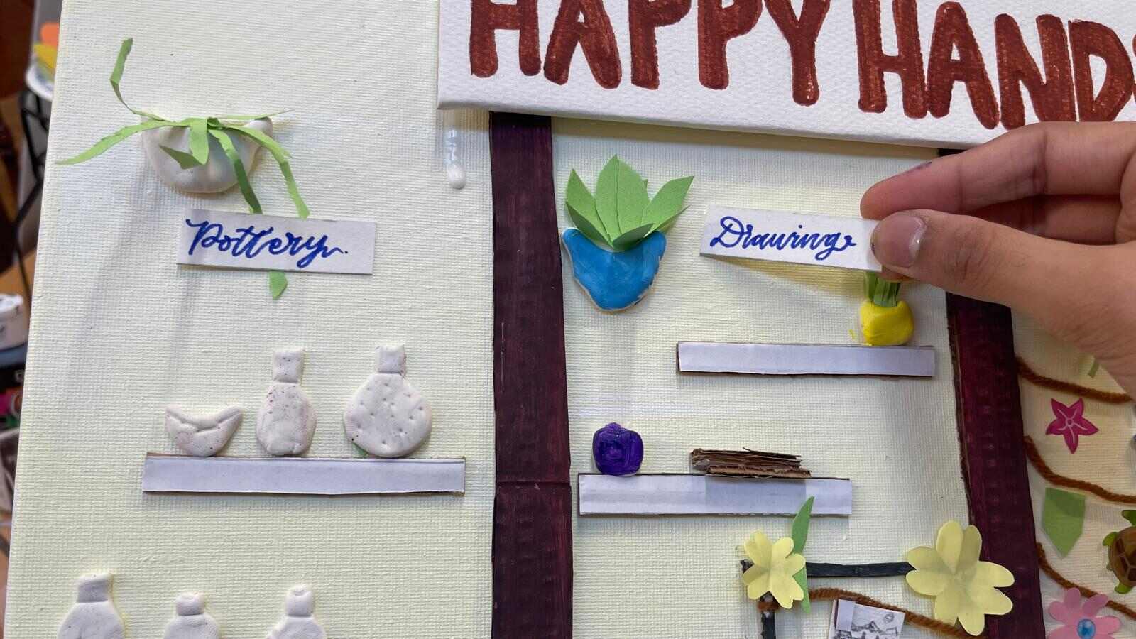 Bringing Happy Hands to Life: A Creative Studio Canvas