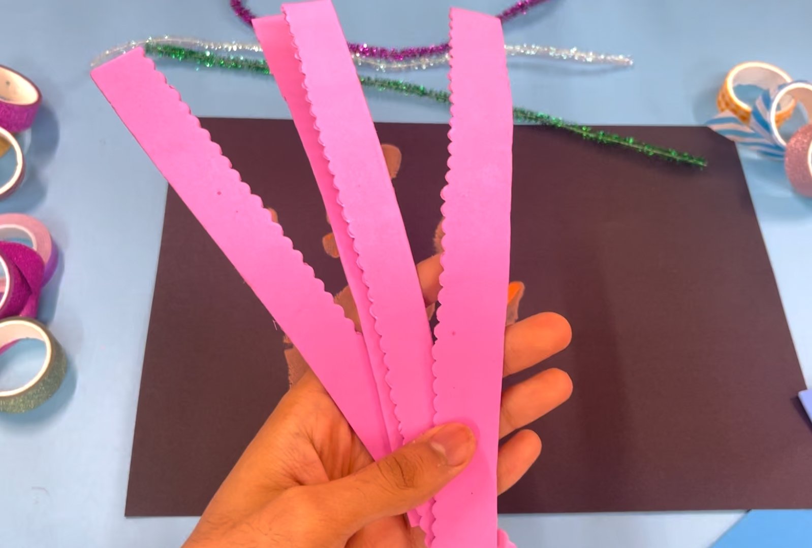 DIY Fun Craft for Kids: Handprint Memory Frame