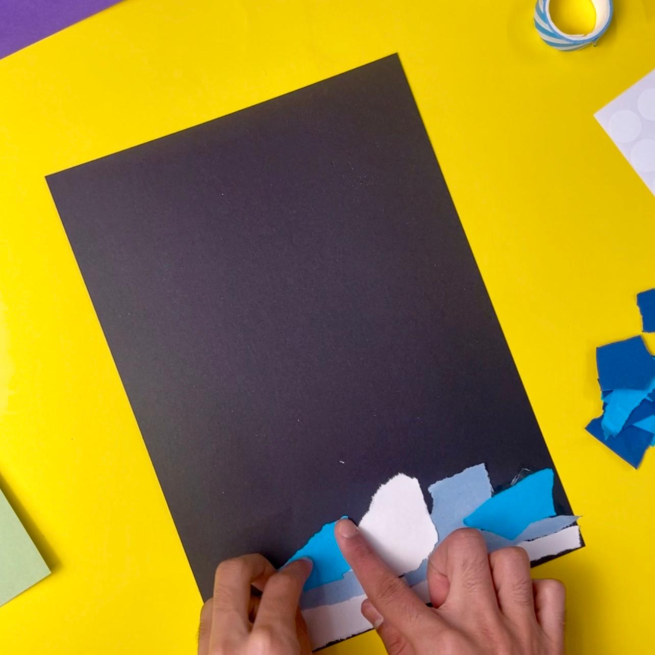 DIY Fun Craft for Kids: Underwater Collage Art