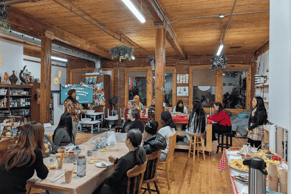 Celebrating the Holidays with Clay: Highlights from Our Pottery Social Event