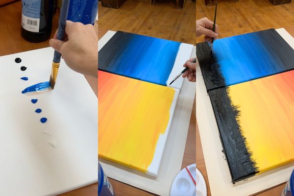 Creative Couple’s Painting Idea for Valentine's Day2