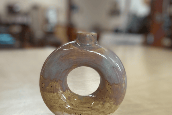 Behind the Wheel: Creating My Donut Vase at Happy Hands Studio