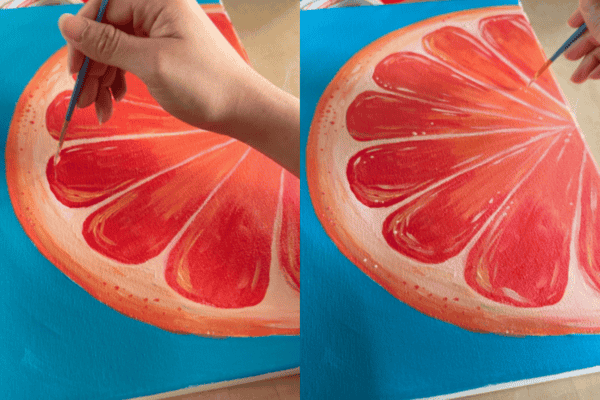 Citrus Splash A Vibrant Acrylic Painting Experience 03