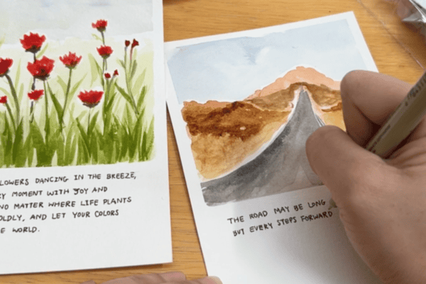 The Beauty of Watercolor and Words Exploring Art and Quotes for Inspiration 3