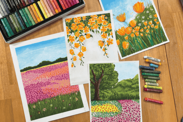 The Therapeutic Power of Oil Pastels: Unlocking Creativity and Healing