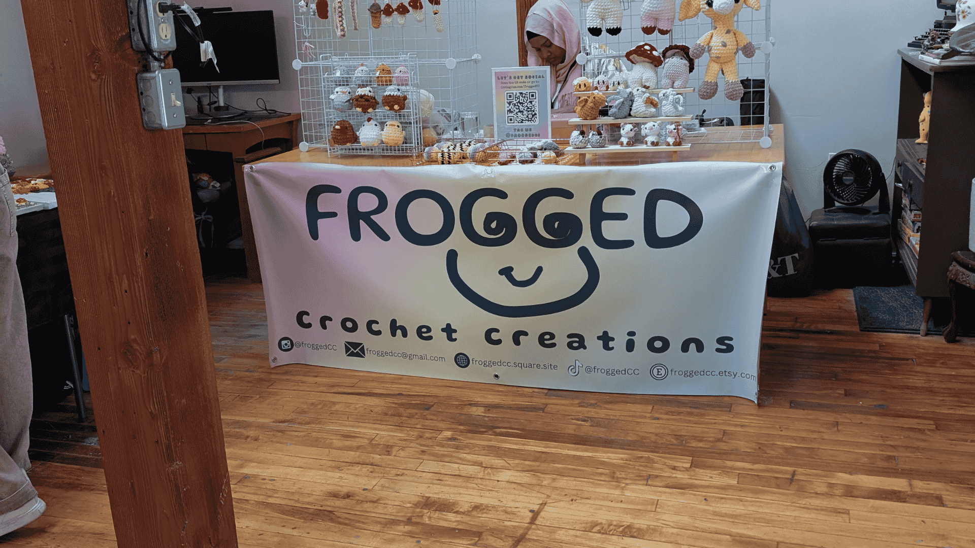Our First Market at Our Studio- Harvest Moon Market 4