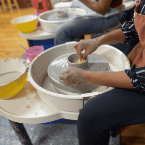 Clay & Confidence: Intro to the Pottery Wheel Workshop July 18th