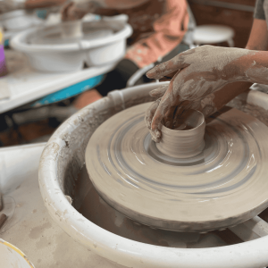 Introduction to Wheel Throw Pottery Course PM Tues