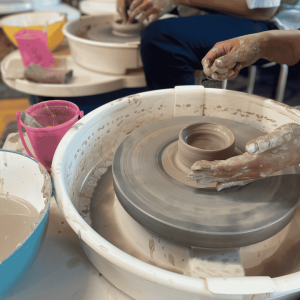 Clay Creations: A Beginner’s Wheel Throwing Journey June 27th
