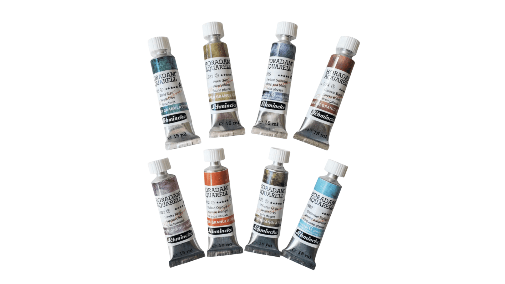 Exploring the beauty of granulating watercolors 3