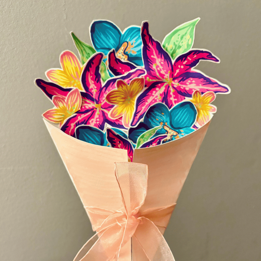 Bouquets and Best Wishes: Acrylic Marker Card Making Workshop July 13th